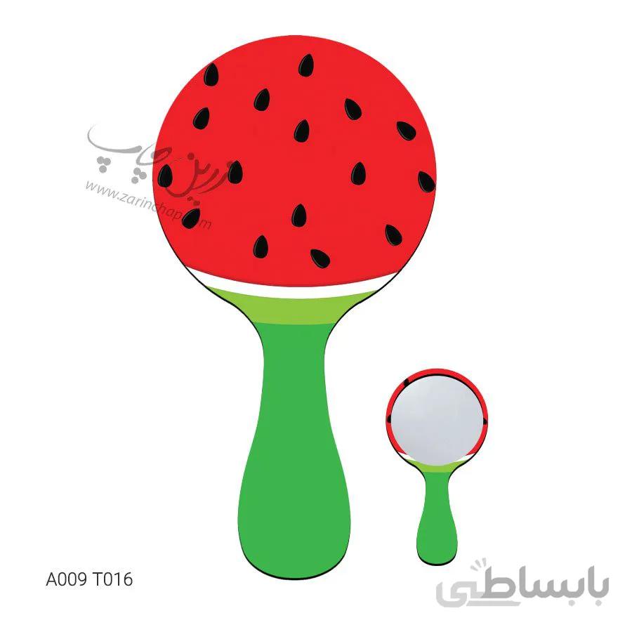 آینه دستی طرح یلدا A009T016