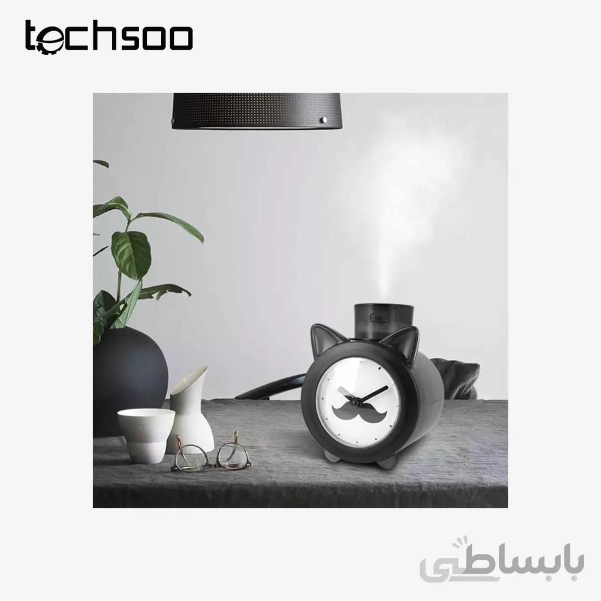 دستگاه بخور طرح ساعت گربه ای Cat clock design incense burner