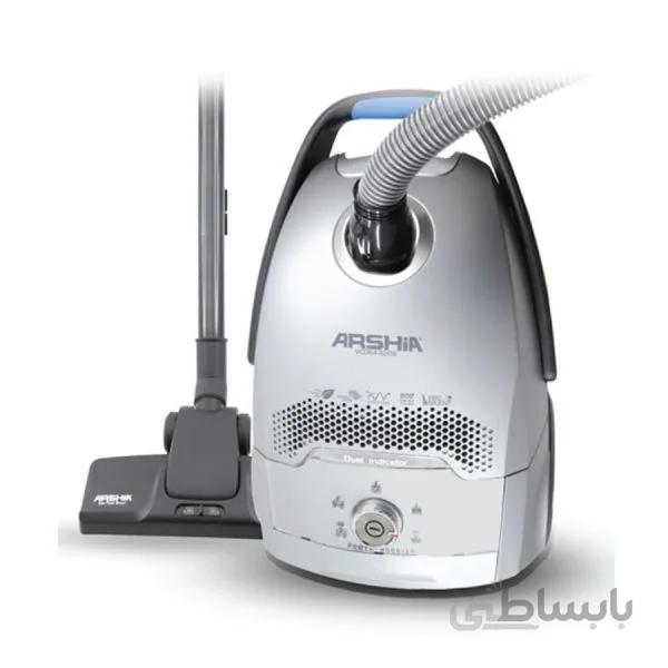 جارو برقی سوپر سایلنت نقره ای VC064-2209 ARSHIA