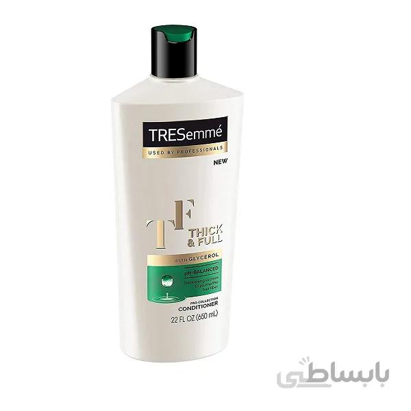 نرم کننده مو سر ترزمه TRESemme مدل THICK & FULL