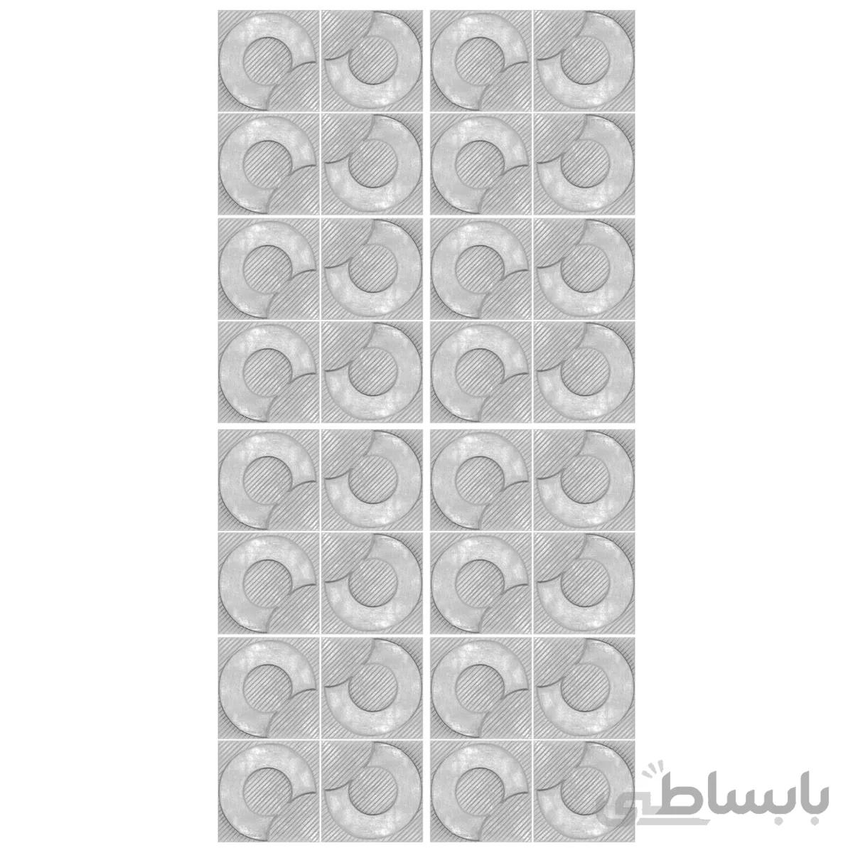 دیوارپوش تندیس و پیکره شهریار مدل امای کد W1010 14 بسته 32 عددی
