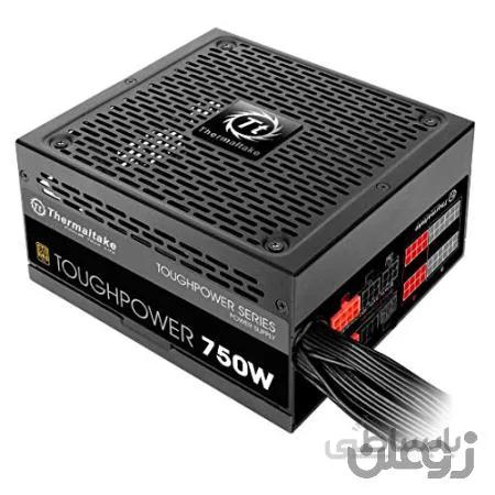 Thermaltake TOUGHPOWER 750W 80 PLUS GOLD منبع تغذیه نیمه مدولار PS-TPD-0750MPCGUS-1