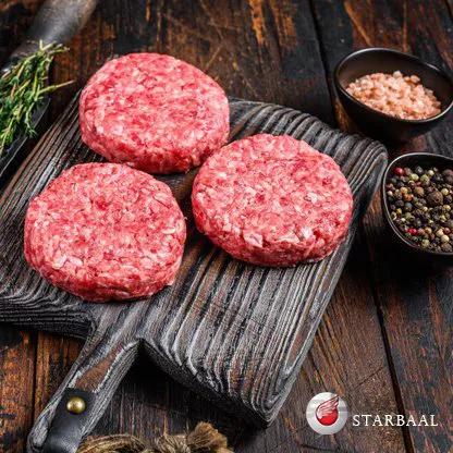 همبرگر 90% گوشت ا گوشت خالص گوسفند و گوساله