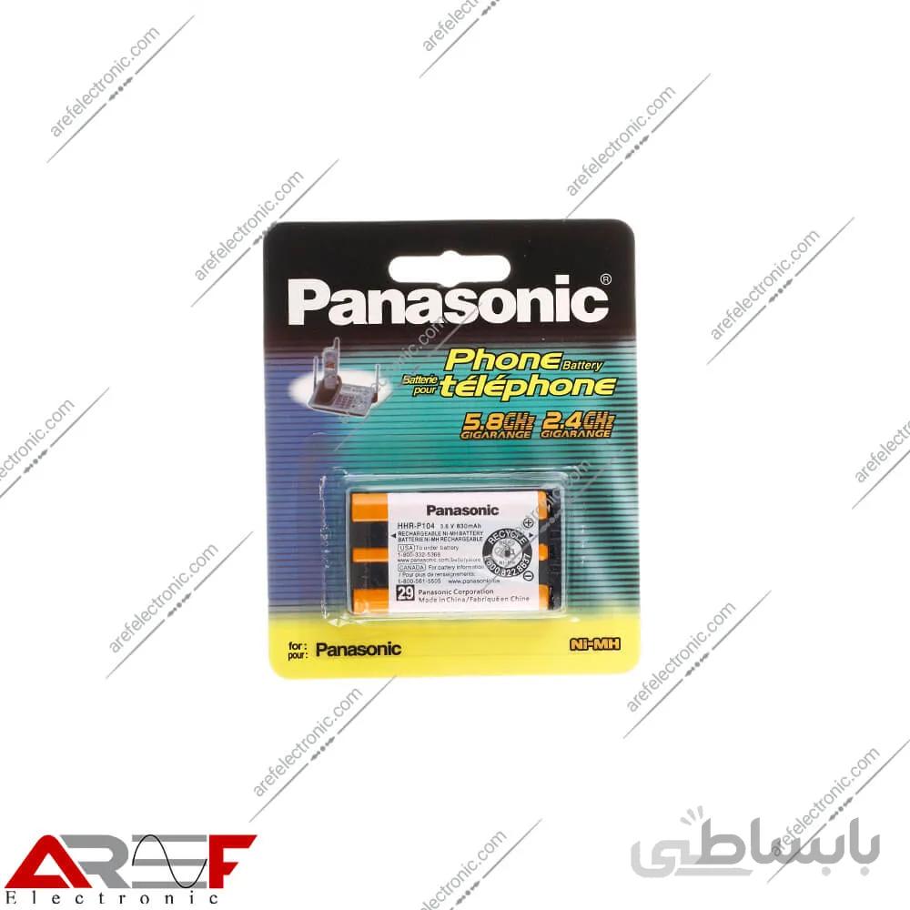 باتری تلفن بی سیم پاناسونیک مدل P104