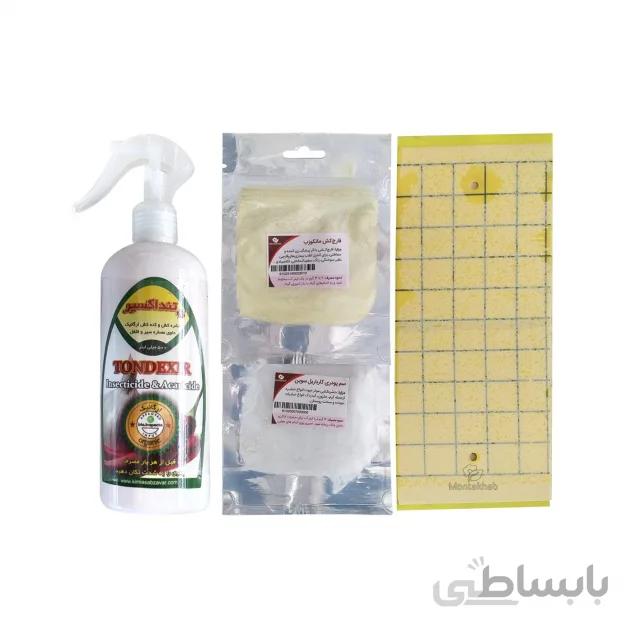 پک 4 عددی کاربردی حشره کش، کنه کش و قارچ کش