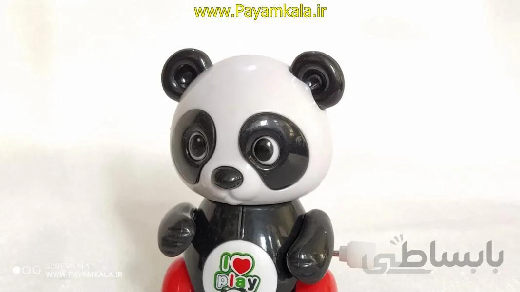 اسباب بازی کوکی خرس پاندا مشکی(کد6626)