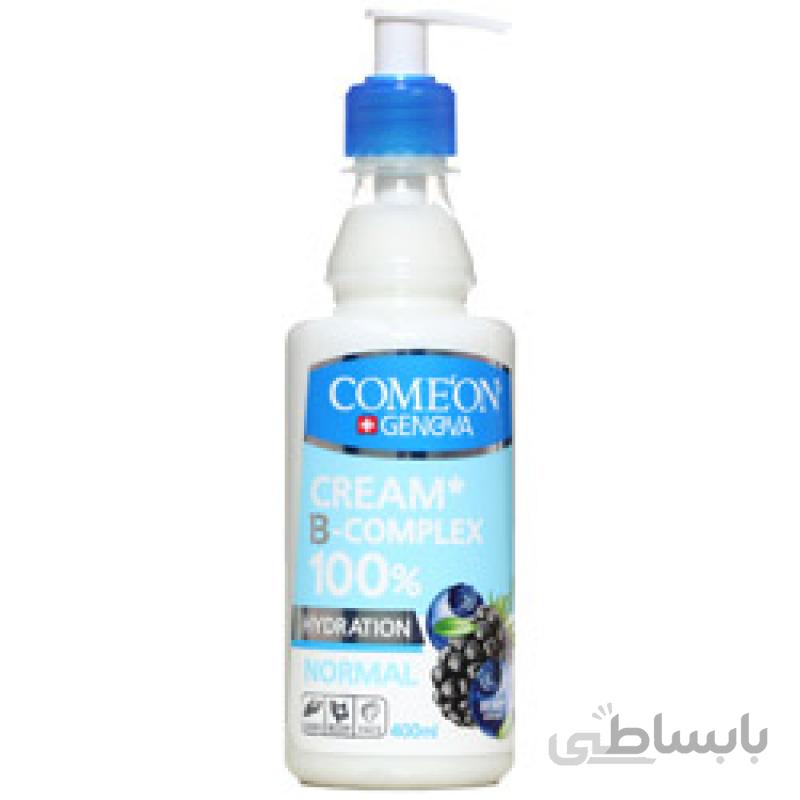 کرم تخصصی مخصوص پوست نرمال بلوبری ا Comeon Normal B Complex 100% Cream 400 ml