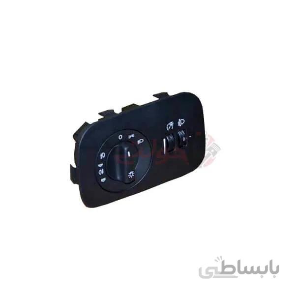 کلید چراغ های جلو و مه شکن (مشکی)