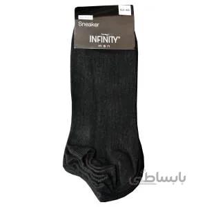 جوراب ساق کوتاه مردانه اینفینیتی مدل N-41255896 مجموعه 6 عددی