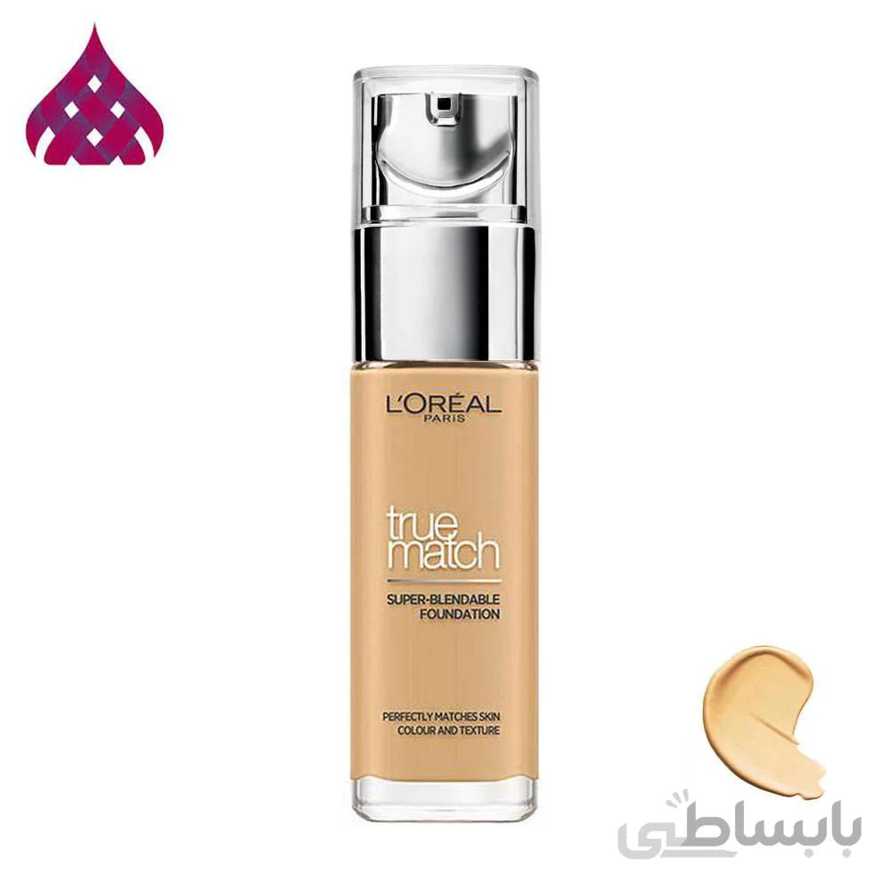 کرم پودر لورآل سری True Match شماره 4D-4W حجم 30 میلی لیتر | LOreal True Match Foundation 4D-4W 30ml