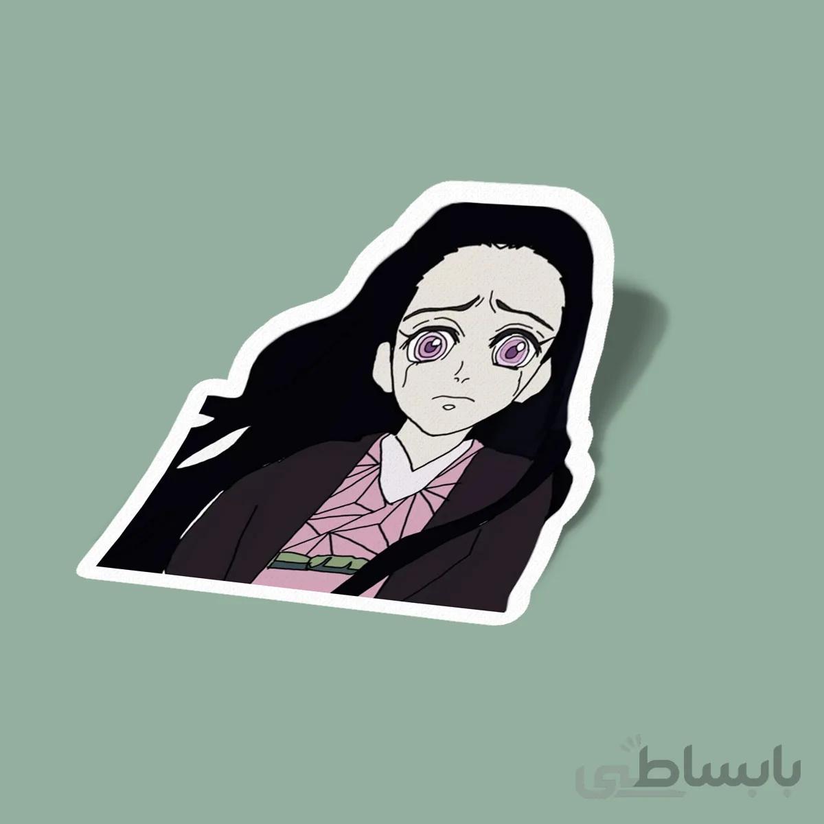 استیکر Demon Slayer-Nezuko Kamado