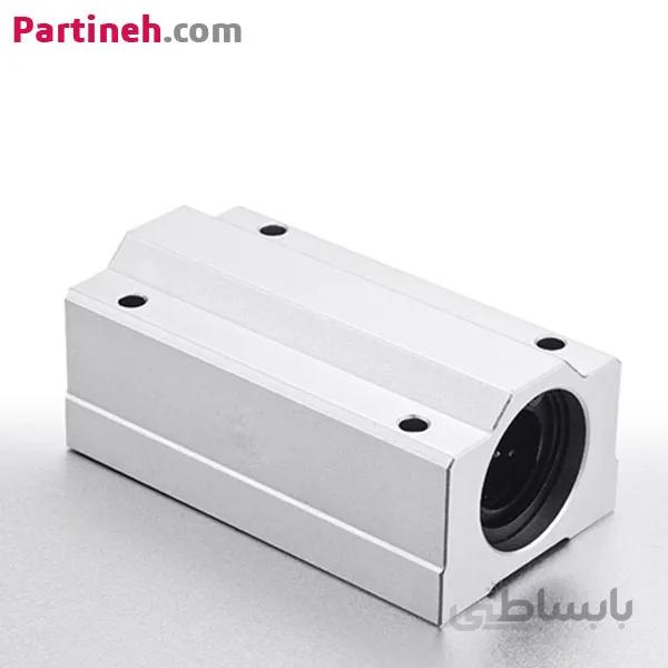 بلبرینگ خطی بلوکی مدل SC12LUU طول بلند قطر 12 میلیمتر ا SC12LUU Linear Guide Ball Bushing Block