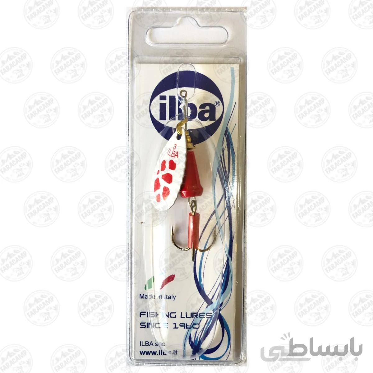 لانسه ماهیگیری سایز 3 ایلبا 90BR3 White Red ilba
