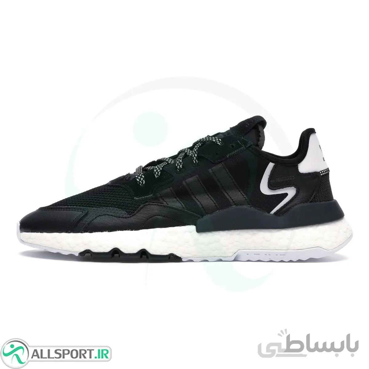 کتانی رانینگ آدیداس طرح اصلی Adidas Jogger White Black