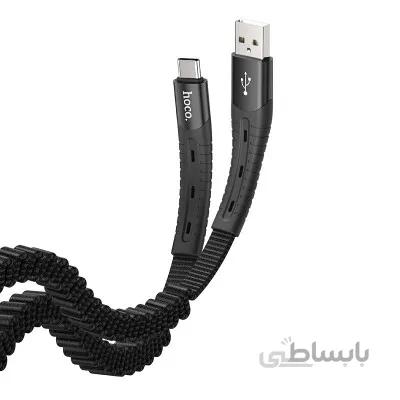 کابل تبدیل USB به Type -C هوکو مدل U78 طول 1.2 متر