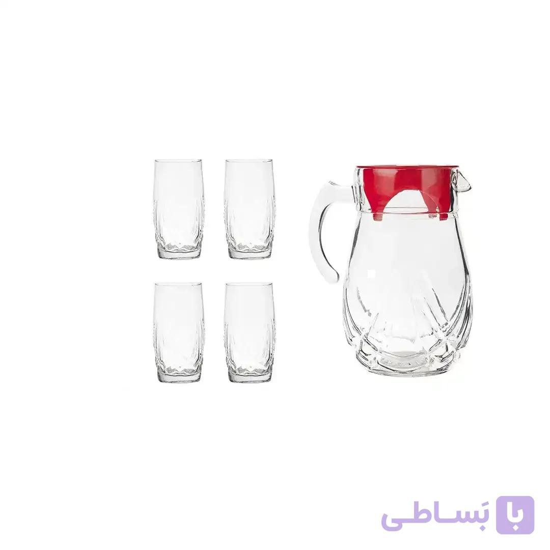 ست پارچ و لیوان 7 پارچه نوری تازه مدل 782101W