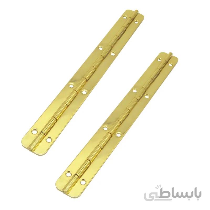 لولا آنتیک تخت 180 درجه طلایی طول 15 سانتی‌متر بسته 2 عددی
