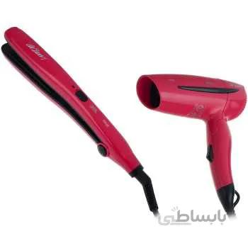 بسته سشوار و اتو مو آرزوم مدل AR591 ا Arzum AR591 Hair Dryer and Hair Straightener Pack