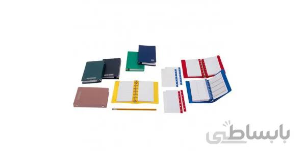 دفتر یادداشت 120 برگ قفل فلزی
