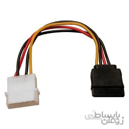 کابل تبدیل برق 4 پین به ساتا کد 21517