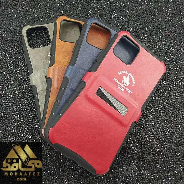 قاب چرمی آیفون Iphone 11 Pro Max مدل پلو کد IP604
