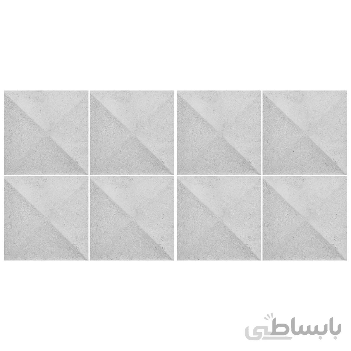 دیوارپوش تندیس و پیکره شهریار مدل امای کد W1010 12 بسته 8 عددی
