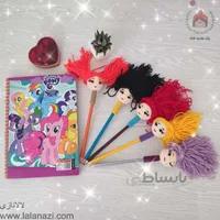 عروسک بافتنی سر مدادی دختر ( کد 60167 )