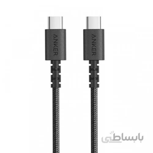 کابل شارژ دوسر تایپ سی 90 سانتی متری انکر مدل Anker A8032
