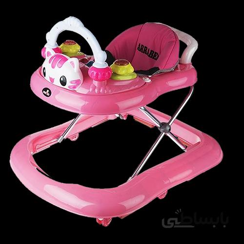 روروئک ارابه مدل Kitty ا Arrabeh Kitty Baby Walker
