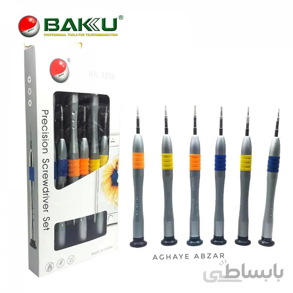 ست پیچ گوشتی 6 تکه باکو BAKU BK-3335
