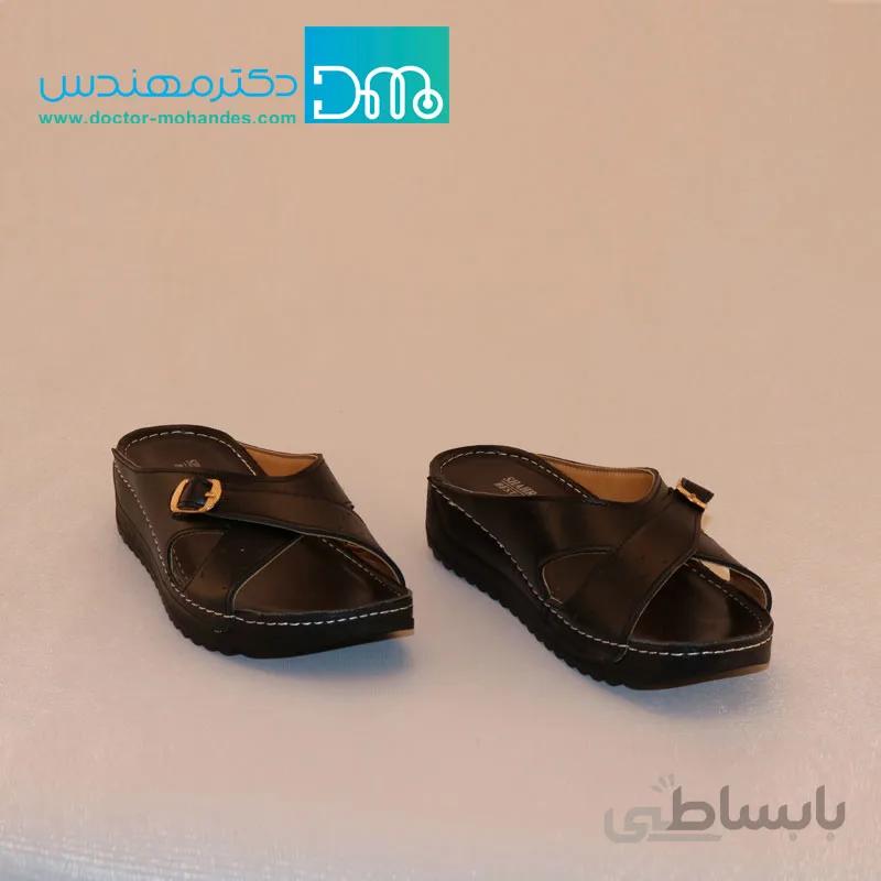 صندل طبی زنانه مدل 1024 رنگ مشکی