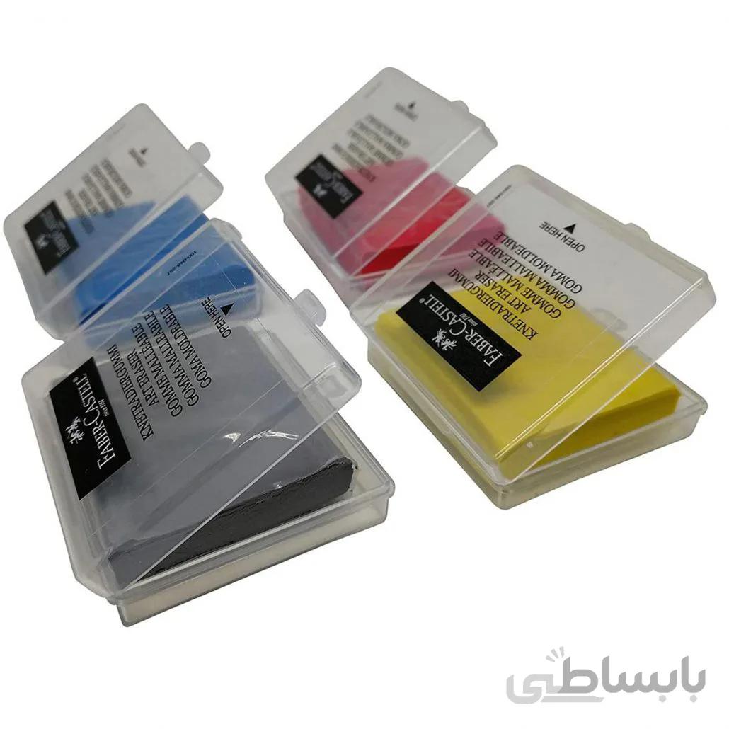 پاک کن خمیری قابدار فابر کاستل