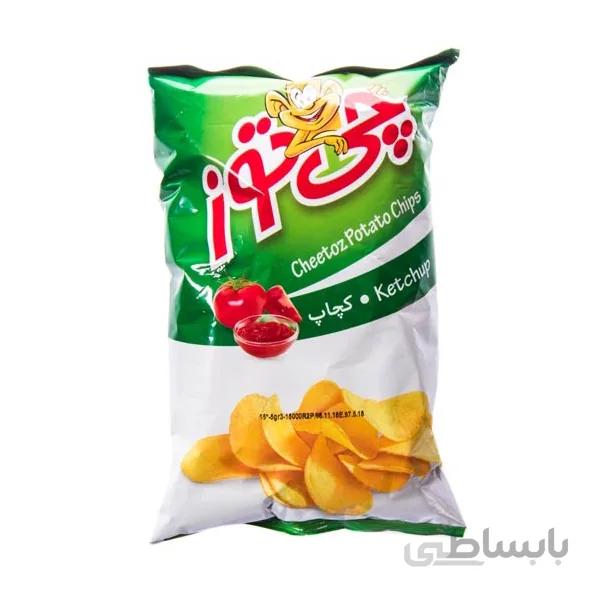 چیپس چی توز با طعم کچاپ – 65 گرم