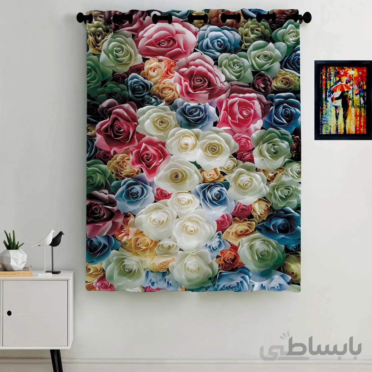 پرده مخمل رنس مدل C4-50802