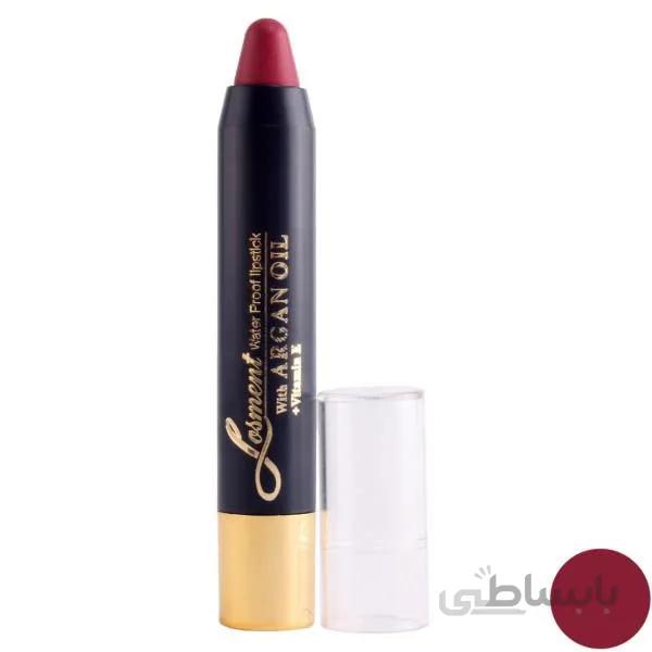 رژلب مدادی با دوام لوسمنت حاوی روغن آرگان شماره L653 ا Losment Matt Chubby Lip Stick with Argan oil L653
