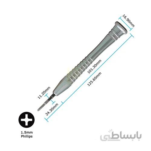 پیچ گوشتی چهارسو یاکسون YX389 1.5