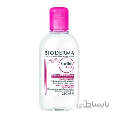 میسلار سن سی بیو H2O بایودرما ۲۵۰ میل/ Bioderma Make Up Removing Micellaire Solution Sensitive Skin