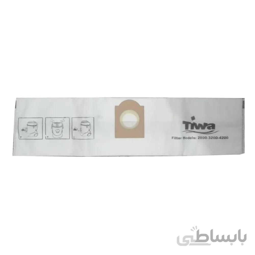 پاکت یکبار مصرف 3 عددی جاروبرقی TiWa مدل 110