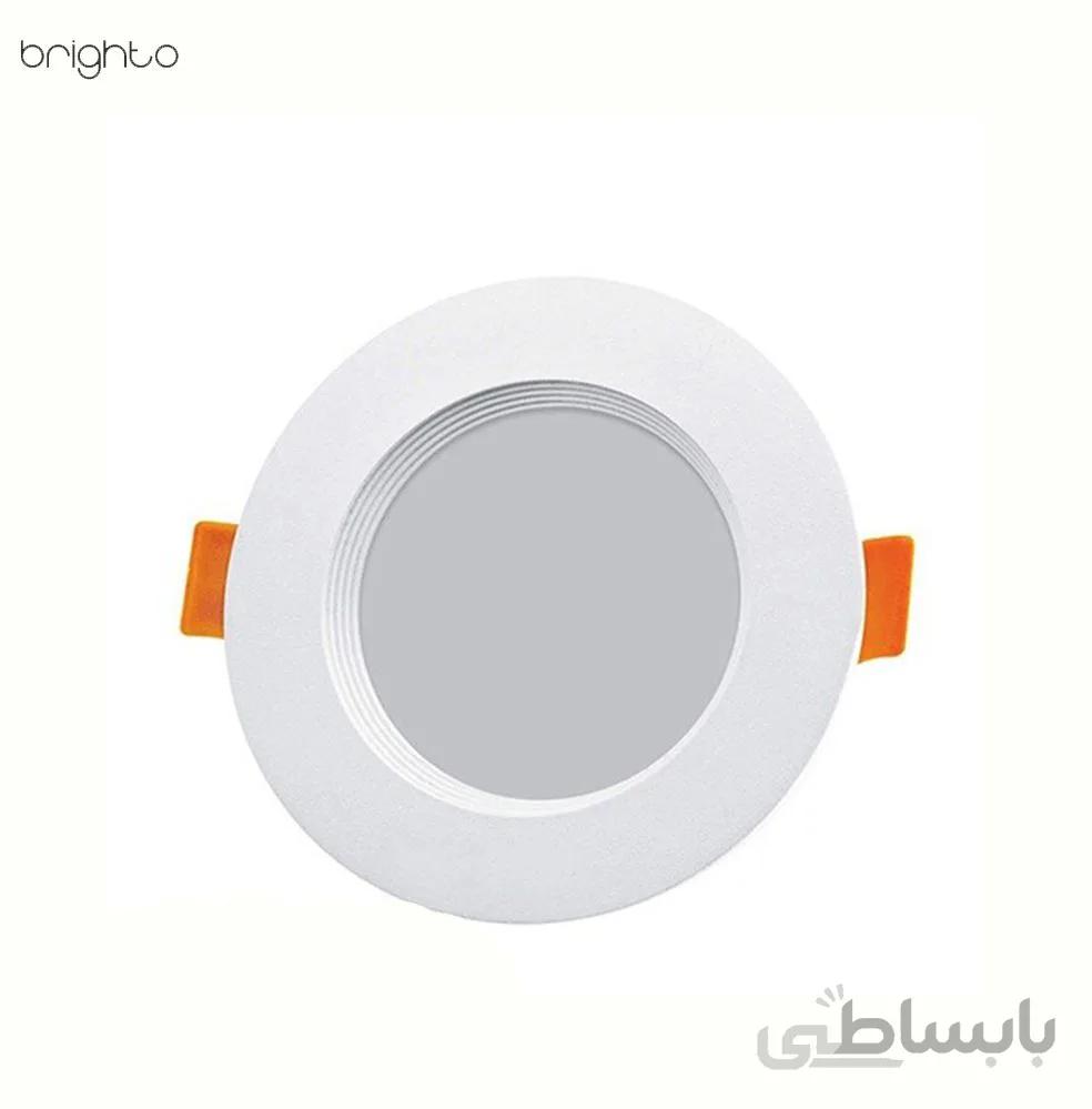 پنل SMD توکار 12 وات گرد باراد نور مدل دایکست