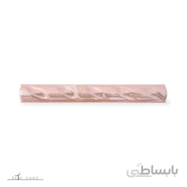 کاشی باند اليكا صورتي تیره لوستري 20 * 2.5