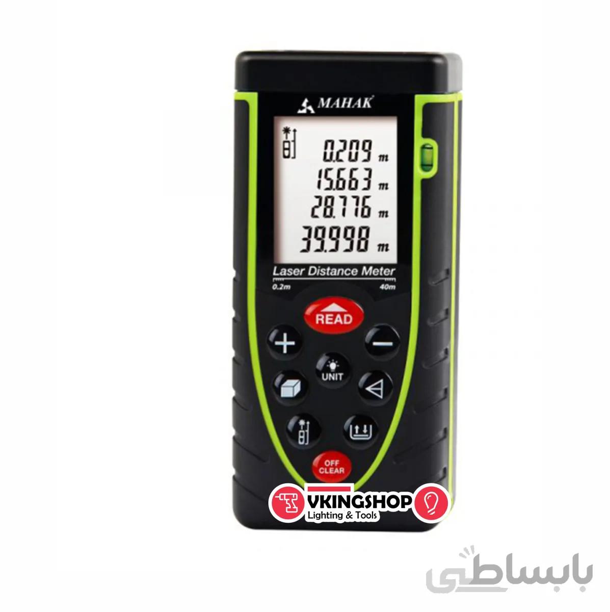 متر لیزری 40 متری محک مدل LDM-40