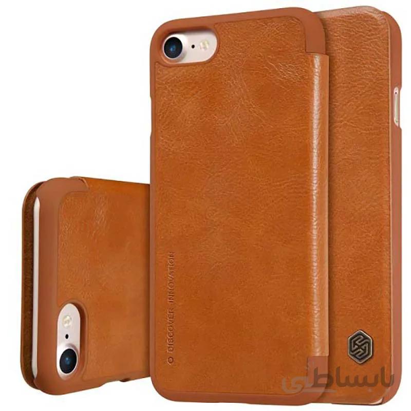 کیف کلاسوری چرمی نیلکین مدل Quin Flip مناسب گوشی موبایل iPhone 8