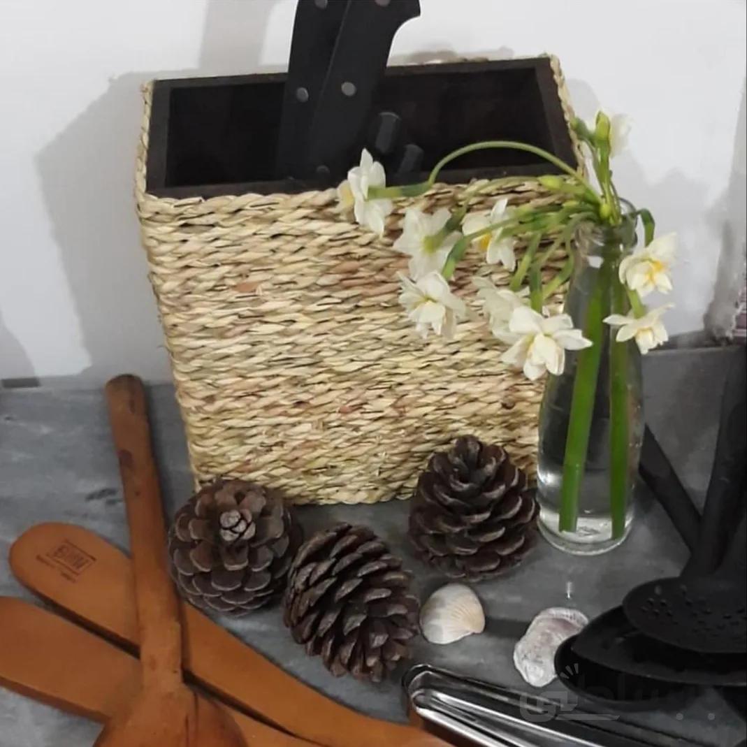 جای چاقو حصیری کد ۱۰۸۷۹