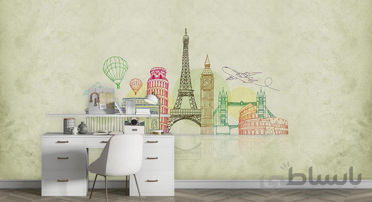 پوستر دیواری اماکن مشهور و دیدنی W10027200