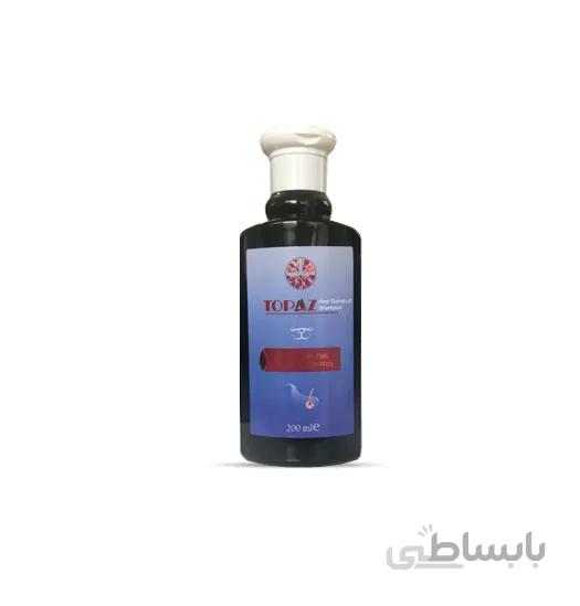 شامپو ضد ریزش و ضد شوره توپاز مناسب انواع مو
