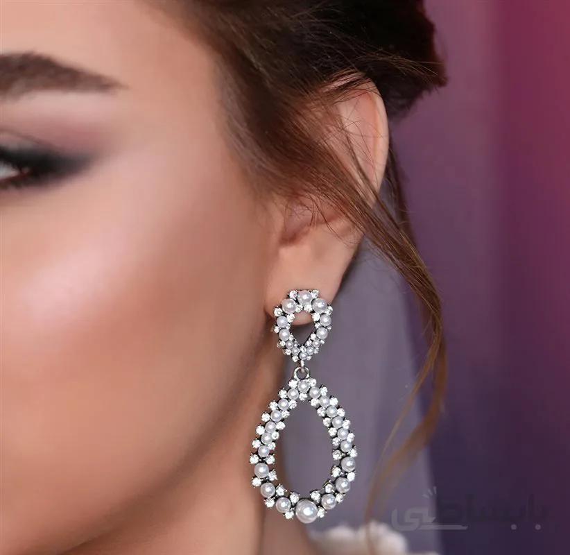 گوشواره اشک مروارید پرورشی