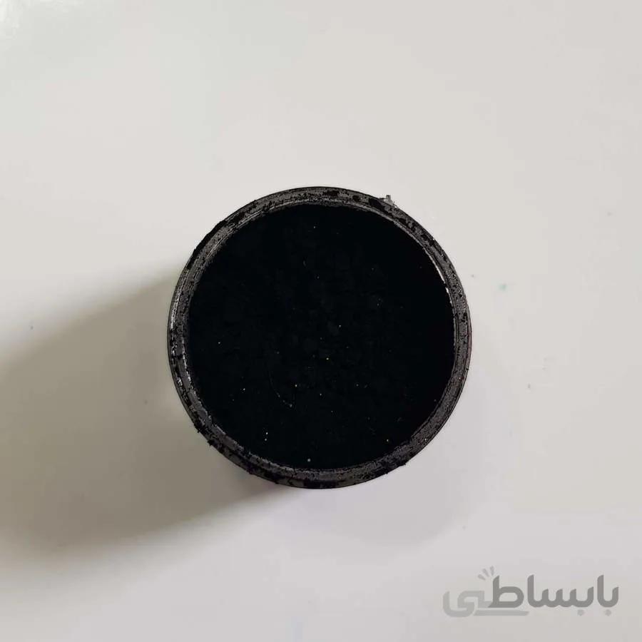 رنگ پودری ساده مشکی