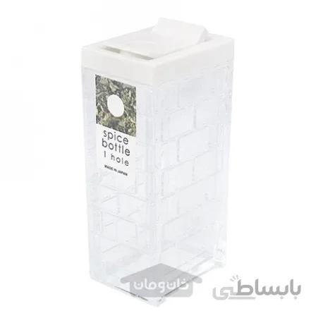 جا ادویه ای تک سوراخ رنگ سفید (ساخت ‌ژاپن)