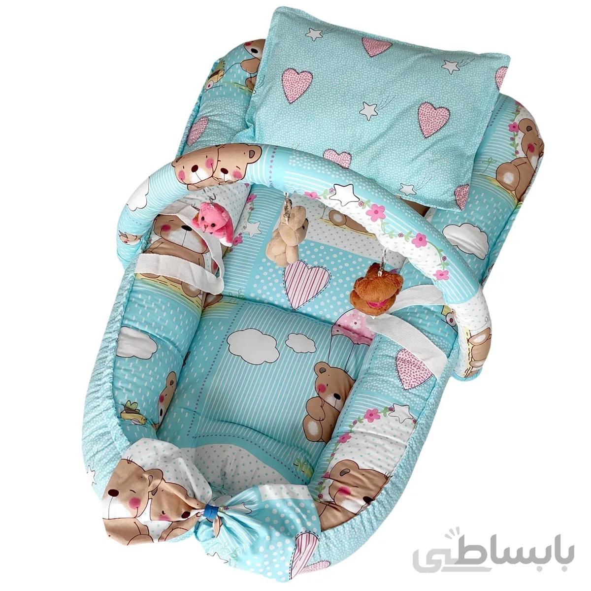 تشک لبه دار پلی جیم نوزاد مدل TDL21004