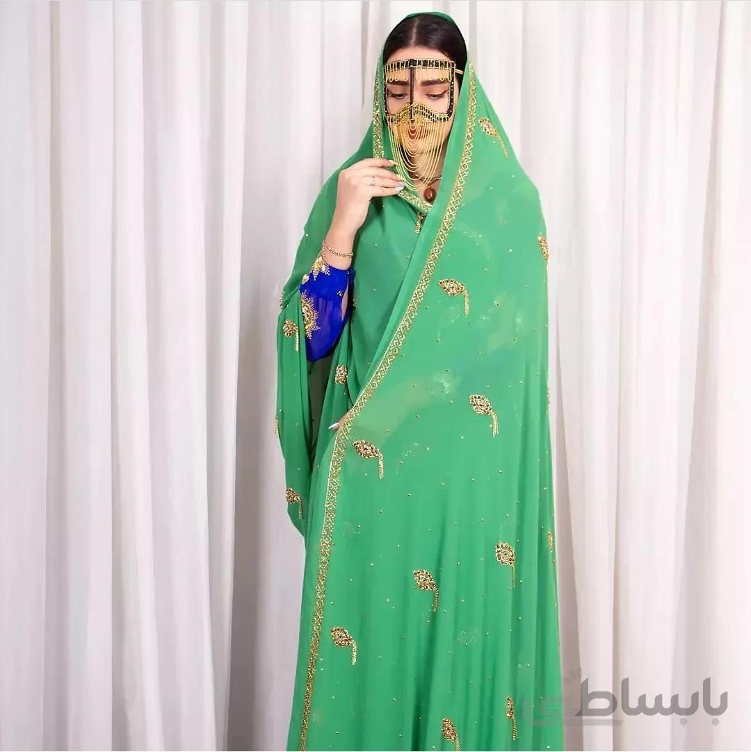 چادر مجلسی کارشده n414